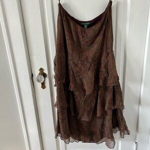 Ralph Lauren Paisley skirt